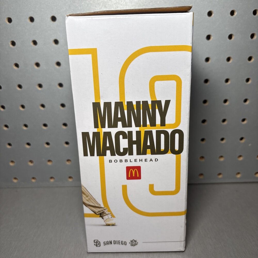 Manny Machado Bobblehead 2026 San Diego Padres Hot Corner Giveaway OPEN BOX - Picture 3 of 10